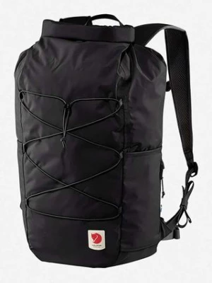 Fjallraven plecak High Coast Rolltop kolor czarny duży gładki F23224.550-550