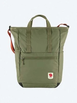 Fjallraven plecak High Coast Totepack kolor zielony duży gładki F23225