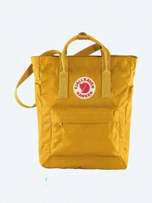 Fjallraven plecak Kånken Totepack kolor żółty duży gładki F23710.160-160