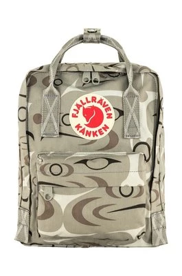 Fjallraven plecak Kanken Art Mini kolor beżowy mały wzorzysty F23200250