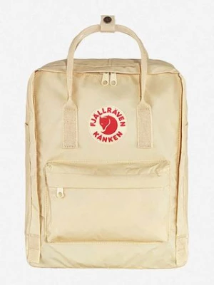 Fjallraven plecak Kanken F23510 115 kolor beżowy duży z aplikacją F23510.115-115