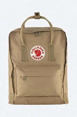 Fjallraven plecak Kanken F23510 221 kolor beżowy duży gładki