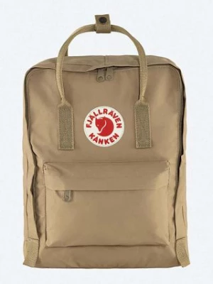 Fjallraven plecak Kanken F23510 221 kolor beżowy duży gładki