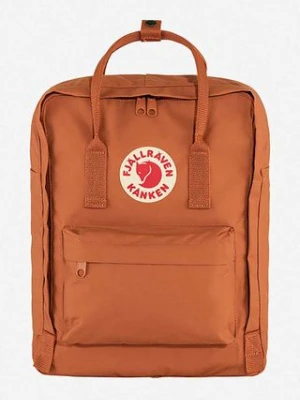 Fjallraven plecak Kanken kolor brązowy duży z aplikacją F23510.243-243