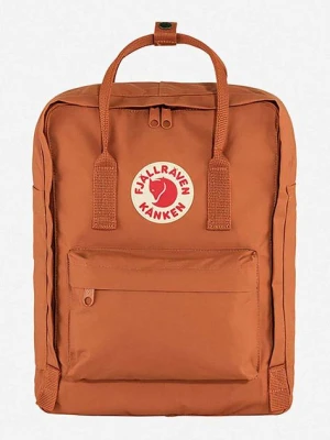 Fjallraven plecak Kanken kolor brązowy duży z aplikacją F23510.243-243