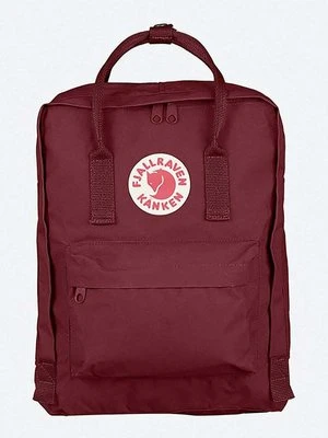 Fjallraven plecak Kanken kolor czerwony duży z aplikacją F23510.326-326