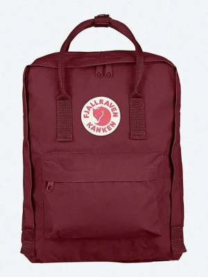 Fjallraven plecak Kanken kolor czerwony duży z aplikacją F23510.326-326