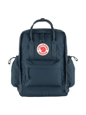 Fjallraven plecak Kanken kolor granatowy duży gładki F23200251