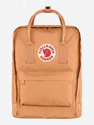 Fjallraven plecak Kanken kolor pomarańczowy duży z aplikacją F23510.241-241