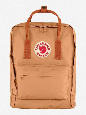 Fjallraven plecak Kanken kolor pomarańczowy duży z aplikacją F23510.241.243-241