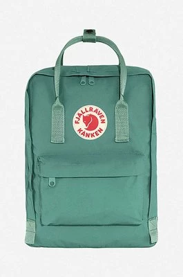 Fjallraven plecak Kanken kolor zielony duży gładki F23510.664-664