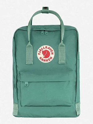 Fjallraven plecak Kanken kolor zielony duży gładki F23510.664-664