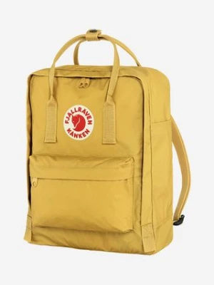 Fjallraven plecak Kanken kolor żółty duży z aplikacją F23510.135-135