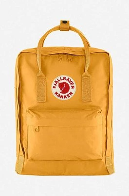 Fjallraven plecak Kanken kolor żółty duży z aplikacją F23510.160-160