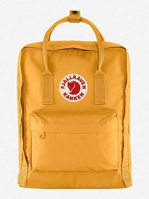 Fjallraven plecak Kanken kolor żółty duży z aplikacją F23510.160-160