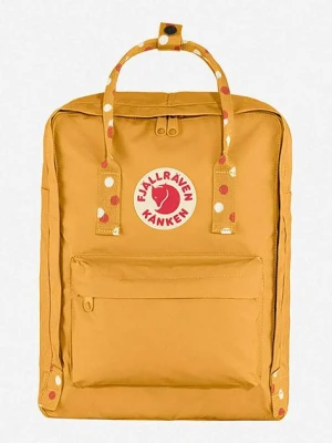 Fjallraven plecak Kanken kolor żółty duży z aplikacją F23510.160.916-160