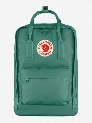 Fjallraven plecak Kanken Laptop 15" F23524 664 kolor zielony duży gładki