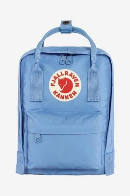 Fjallraven plecak Kanken Mini kolor niebieski mały z aplikacją F23561.537-537