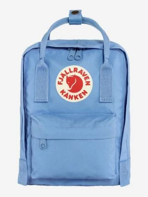 Fjallraven plecak Kanken Mini kolor niebieski mały z aplikacją F23561.537-537