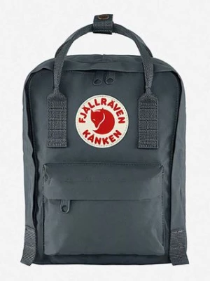 Fjallraven plecak Kanken Mini kolor szary mały z aplikacją F23561.031-031