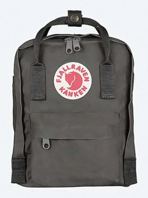 Fjallraven plecak Kanken Mini kolor szary mały z aplikacją F23561.46-46