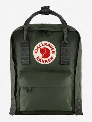 Fjallraven plecak Kanken Mini kolor zielony duży gładki F23561.660-660