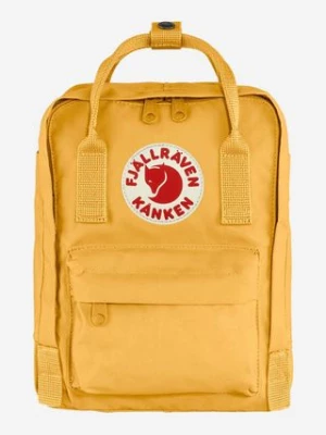 Fjallraven plecak Kanken Mini kolor żółty mały z aplikacją F23561.160-160