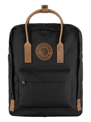 Fjallraven plecak Kanken No. 2 kolor czarny duży gładki F23565