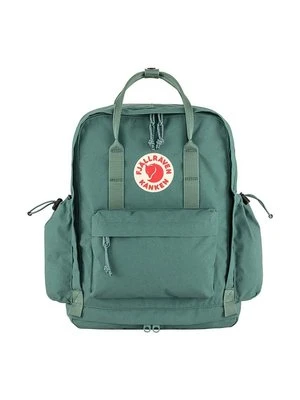 Fjallraven plecak Kanken Outlong kolor turkusowy duży z aplikacją F23200251