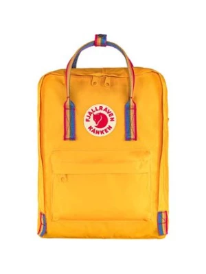 Fjallraven plecak Kanken Rainbow kolor żółty duży F23620.141.907