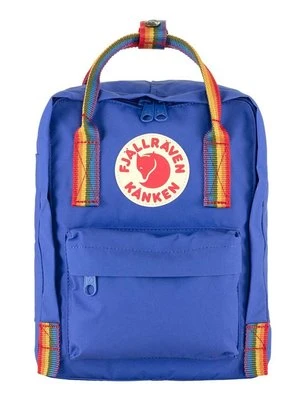 Fjallraven plecak Kanken Rainbow Mini kolor granatowy mały z aplikacją F23621