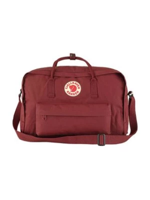 Fjallraven plecak Kanken Weekender kolor czerwony duży gładki F23802.326