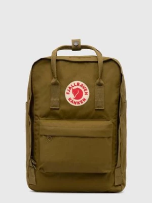 Fjallraven plecak kolor zielony duży gładki 23524-631