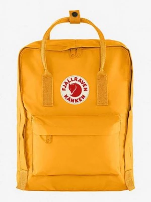 Fjallraven plecak kolor żółty duży gładki