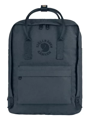 Fjallraven plecak Re-Kanken kolor granatowy duży gładki F23548