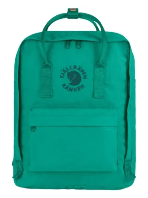 Fjallraven plecak Re-Kanken kolor zielony duży gładki F23548