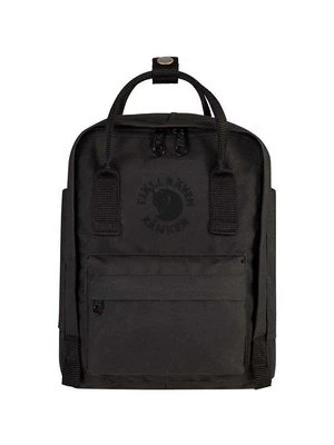 Fjallraven plecak Re-Kanken Mini kolor czarny mały z aplikacją F23549