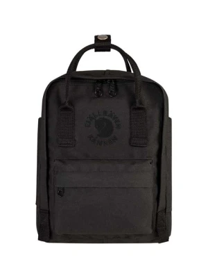 Fjallraven plecak Re-Kanken Mini kolor czarny mały z aplikacją F23549