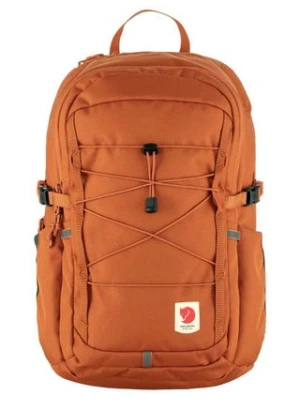 Fjallraven plecak Skule 20 kolor pomarańczowy duży gładki