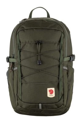 Fjallraven plecak Skule 20 kolor zielony duży gładki