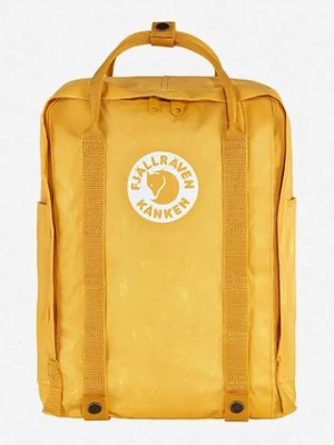 Fjallraven plecak Tree-Kanken kolor żółty duży gładki F23511.172-172