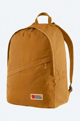 Fjallraven plecak Vardag kolor żółty duży gładki F27241.166-166