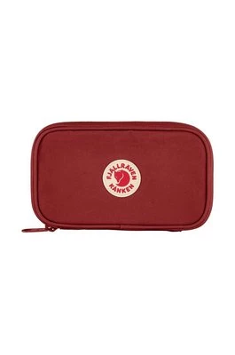 Fjallraven portfel Kanken Travel Wallet kolor bordowy F23781.326