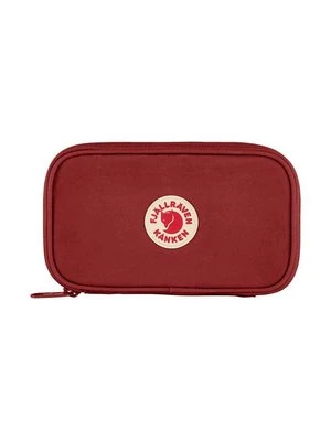 Fjallraven portfel Kanken Travel Wallet kolor bordowy F23781.326