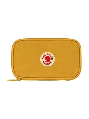 Fjallraven portfel Kanken Travel Wallet kolor żółty F23781