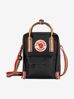 Fjallraven saszetka Kanken Rainbow Sling kolor czarny F23623.550.907-907