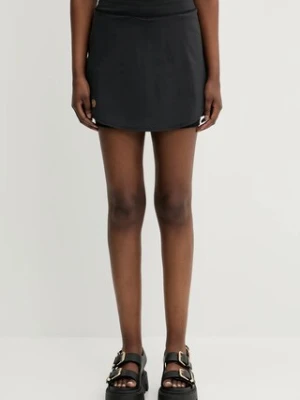 Fjallraven spódnica Abisko Midsummer Skort kolor czarny mini rozkloszowana F84780