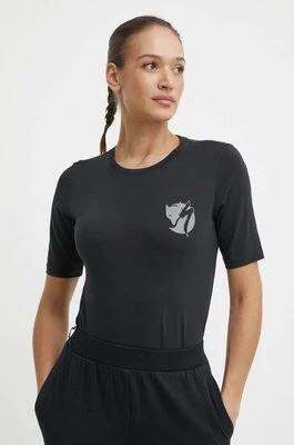 Fjallraven t-shirt bawełniany Fjallraven x Specialized damski kolor czarny F22036