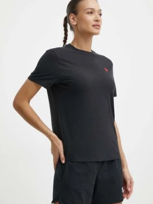 Fjallraven t-shirt Hemp Blend T-shirt damski kolor czarny F14600163