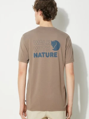 Fjallraven t-shirt Walk With Nature T-shirt M